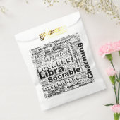 Sachets En Papier Libra Zodiac Word Cloud Inspiration (Scellé)