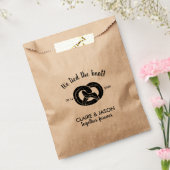 Sachets En Papier Lied Knot Together Forever Pretzel Mariage (Scellé)