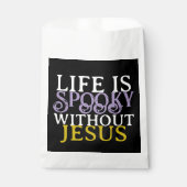 SACHETS EN PAPIER LIFE IS SPOOKY WITHOUT JESUS (Devant)