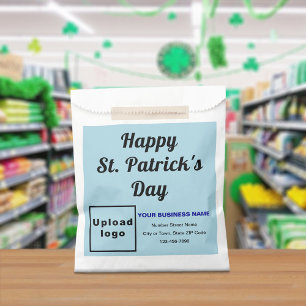 Sachets En Papier Light Blue Business Brand, St. Patrick's Day,