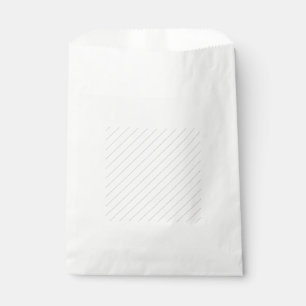 Sachets En Papier Lignes minces diagonales