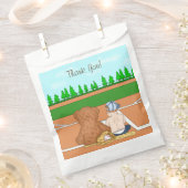Sachets En Papier Lil' Slugger | Baseball Thème Merci (Coupé)