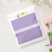 Sachets En Papier Lila clair violet élégant personnalisable (Scellé)