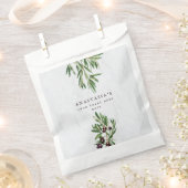 Sachets En Papier L'île méditerranéenne grecque Feuille d'olive (Coupé)