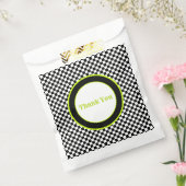 Sachets En Papier Lime Vert Noir Et Blanc (Scellé)