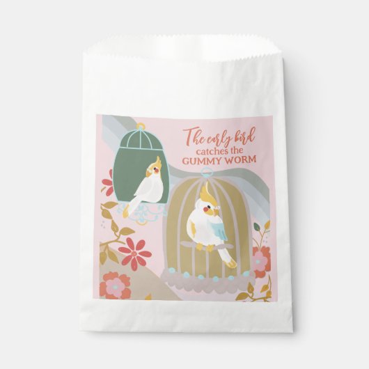 Sachets En Papier Little Bird Rainbow Rose Candy (Devant)