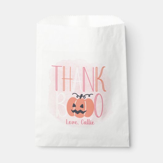 Sachets En Papier Little Boo Merci Boo (Devant)