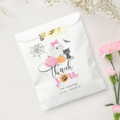 Sachets En Papier Little Boo rose Éffrayant anniversaire merci (Scellé)