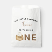Sachets En Papier Little Chinese dumpling first Birthday Party (Devant)