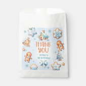 Sachets En Papier Little Cookie Boy Noël 1er anniversaire Merci (Devant)