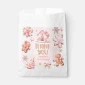 Sachets En Papier Little Cookie Christmas Birthday Thank you (Devant)