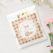 Sachets En Papier Little cutie Pie 1er anniversaire en vichy Merci (Scellé)