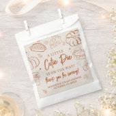 Sachets En Papier Little Cutie Pie Fall Baby Shower (Coupé)
