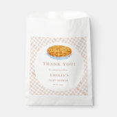 Sachets En Papier Little Cutie Pie Thanksgiving Baby shower Merci (Devant)