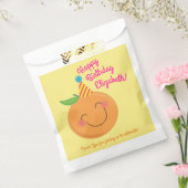 Sachets En Papier Little Cutie Tangerine fête d'anniversaire (Scellé)