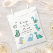 Sachets En Papier Little Dinosaur Cute Baby Shower (Coupé)