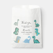 Sachets En Papier Little Dinosaur Cute Baby Shower (Devant)