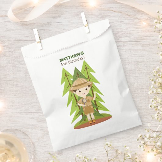 Sachets En Papier Little Explorer (Coupé)