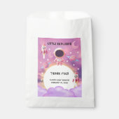 Sachets En Papier Little Explorer Modern Purple Baby shower (Devant)