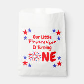Sachets En Papier Little Firecracker 1er anniversaire (Devant)
