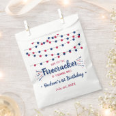 Sachets En Papier Little Firecracker 4 juillet 1er anniversaire (Coupé)