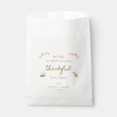 Sachets En Papier Little Honey Bee Un-BEE-livablement Merci Faveur (Devant)