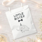 Sachets En Papier Little Mister | Baby Party Elephant | (Coupé)
