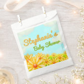 Sachets En Papier Little Sunshine - Baby shower de printemps (Coupé)