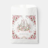 Sachets En Papier Livre d'histoire du Château Princess de rose pâle (Devant)