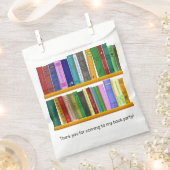 Sachets En Papier Livres Anniversaire (Coupé)