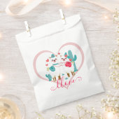 Sachets En Papier Llama Amour  (Coupé)