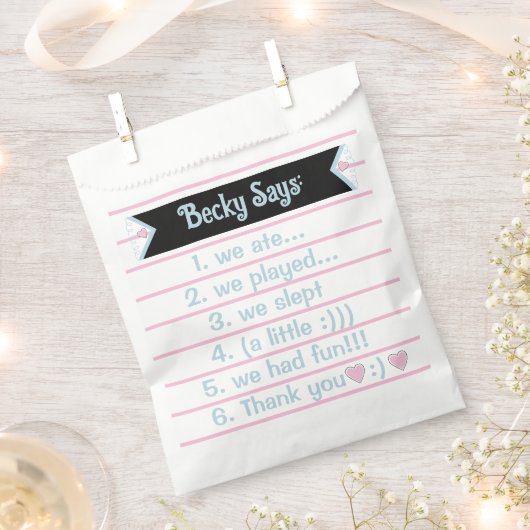 Sachets En Papier Llama pyjama Anniversaire fête de Slepov (Coupé)