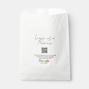 Sachets En Papier logo de l'entreprise de révision Google Scan QR re
