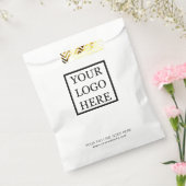 Sachets En Papier Logo d'entreprise personnalisé (Scellé)