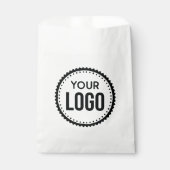 Sachets En Papier Logo d'entreprise personnalisé (Devant)