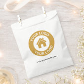 Sachets En Papier Logo d'entreprise personnalisé et sac de préférenc (Coupé)