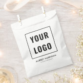 Sachets En Papier Logo d'entreprise Simple Professional (Coupé)