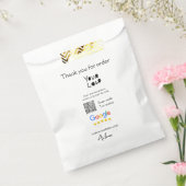 Sachets En Papier logo du site Web de révision Google de l'entrepris (Scellé)