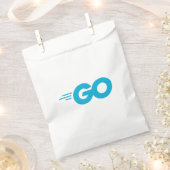 Sachets En Papier Logo Golang (langage de programmation Go) (Coupé)