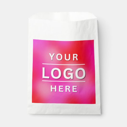 Sachets En Papier Logo personnalisé pour la marque d'entreprise (Devant)