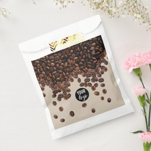 Sachets En Papier Logo Professionnel de Café Beans (Scellé)