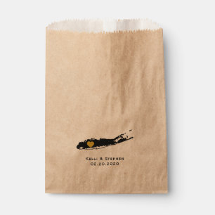 Sachets En Papier Long Island Wedding Favor Treat Sacks, Sacs-cadeau