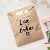 Sachets En Papier Love Cookies Traiter Mariage Favor Sac (Scellé)