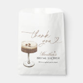 Sachets En Papier Love Is Brewing Espresso Martini Bridal Shower (Devant)