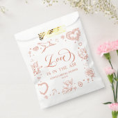 Sachets En Papier Love Is In The Air Saint-Valentin Réception de mar (Scellé)