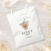 Sachets En Papier LOVE YOU BERRY BEAUCOUP Funny Valentine Chien (Coupé)