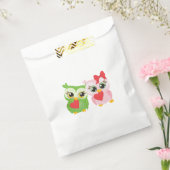 Sachets En Papier Lovely Owls Love Hearts (Scellé)