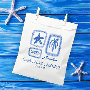 Sachets En Papier LoveNotes from Sea Cute Beach Fête des mariées PER