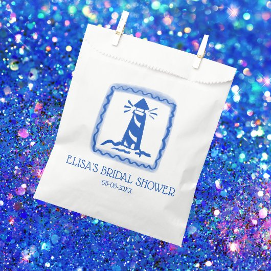 Sachets En Papier LoveNotes from Sea Lighthouse Fête des mariées PER