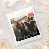 Sachets En Papier L'Shanah Tovah Script Photo Fleur de grenade (Coupé)